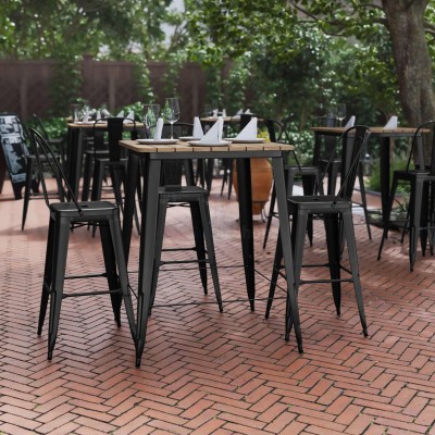 Комплект барный: стол, 2 стула UrbanBar - купить в Среднехозятово